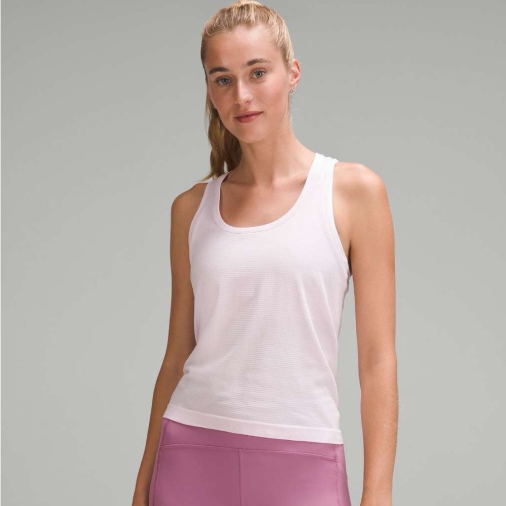 Swiftly racerback tank, race length